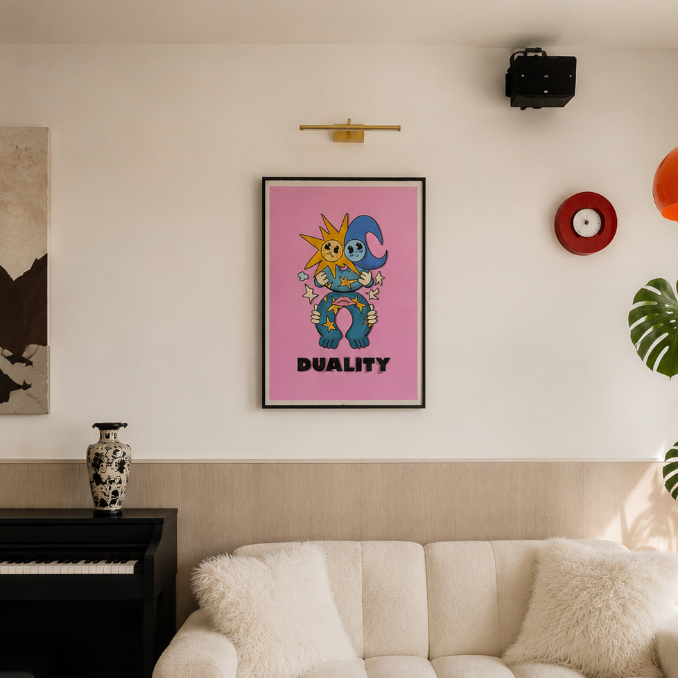 DUALITY - LIMITED POSTER